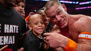 Rising WWE star wants to retire John Cena in a dream match