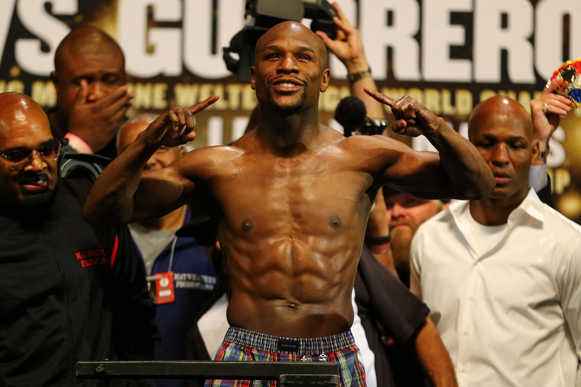 Floyd Mayweather Jr. v Robert Guerrero - Weigh-In