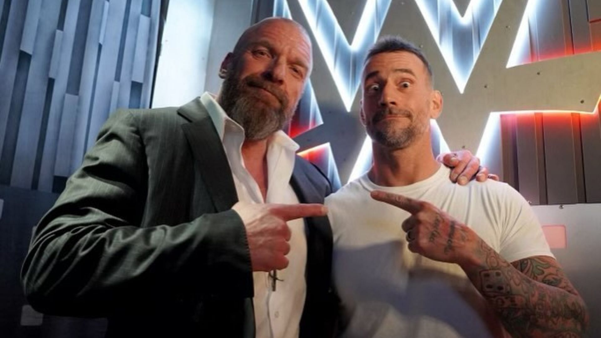 The &quot;Mighty cold day in hell&quot; capture after CM Punk