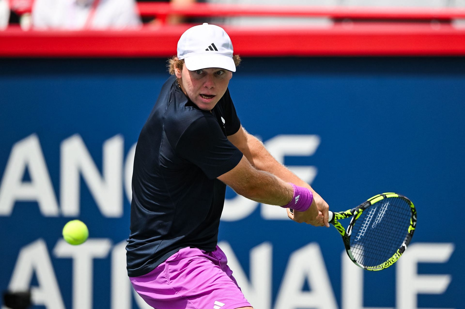 Alex Michelsen in action at the National Bank Open (Picture: Getty)