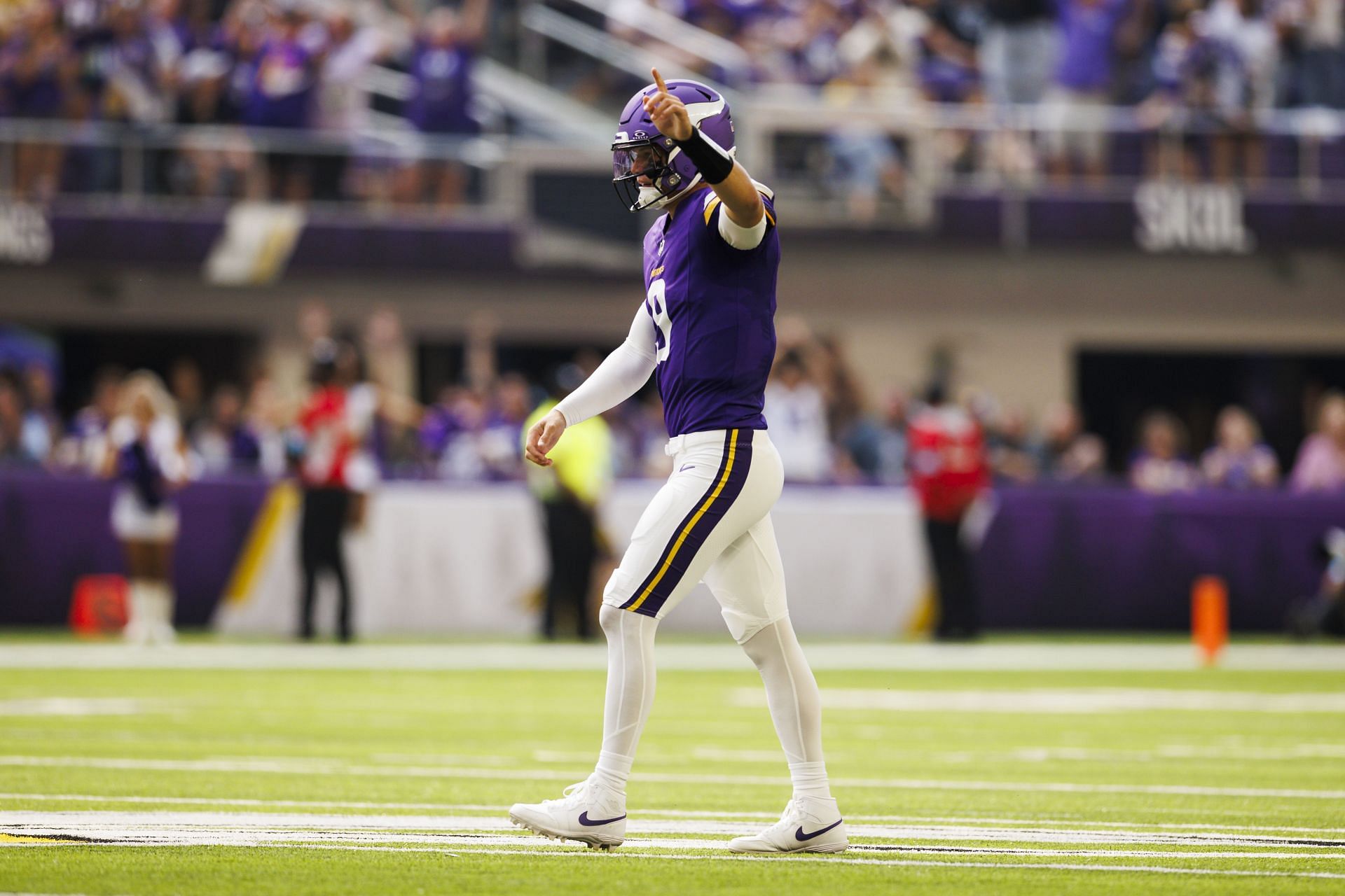 Minnesota Vikings QB J.J. McCarthy (Image source: Getty)