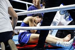 "#IStandWithAngelaCarini" trends No.1 following controversial boxing bout between the Italian boxer and Imane Khelif at Paris Olympics