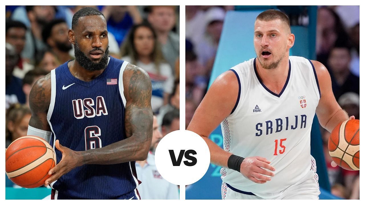 Team USA vs Serbia Predicted Starting 5s and Depth Charts. (Photos: IMAGN)