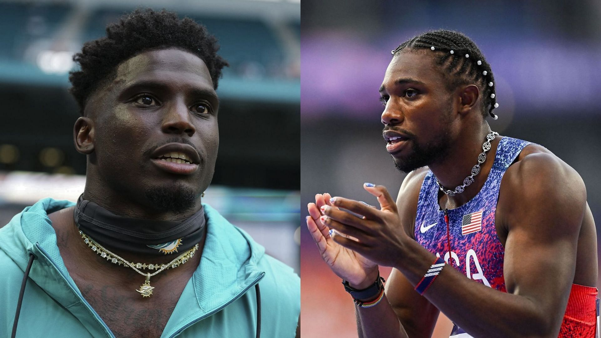 Noah Lyles faces backlash from fans after dissing Tyreek Hill 