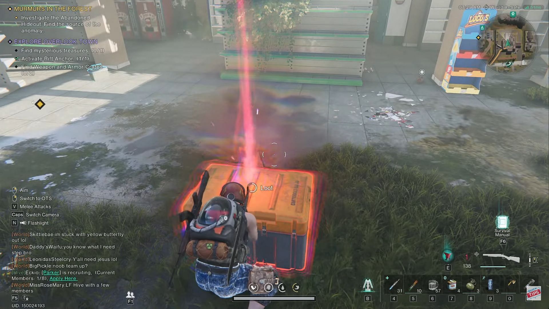 The Mystical crate is located in the Panorama store (Image via NetEase, YouTube/@Quick Tips)