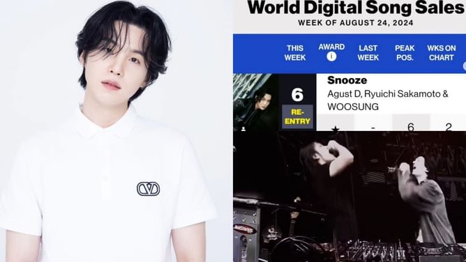 "You'll never walk alone yoongi" — Fans react to EL CAPITXN sharing BTS' Suga's 'Snooze' re-entering at #6 on Billboard World Digital Song Sales chart
