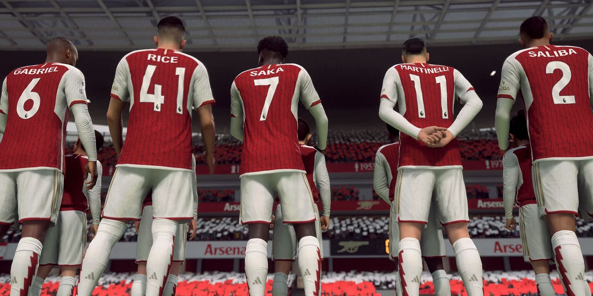 EA FC 25 Arsenal card ratings are expected to be very similar to those of EA FC 24 (Image via EA Sports)