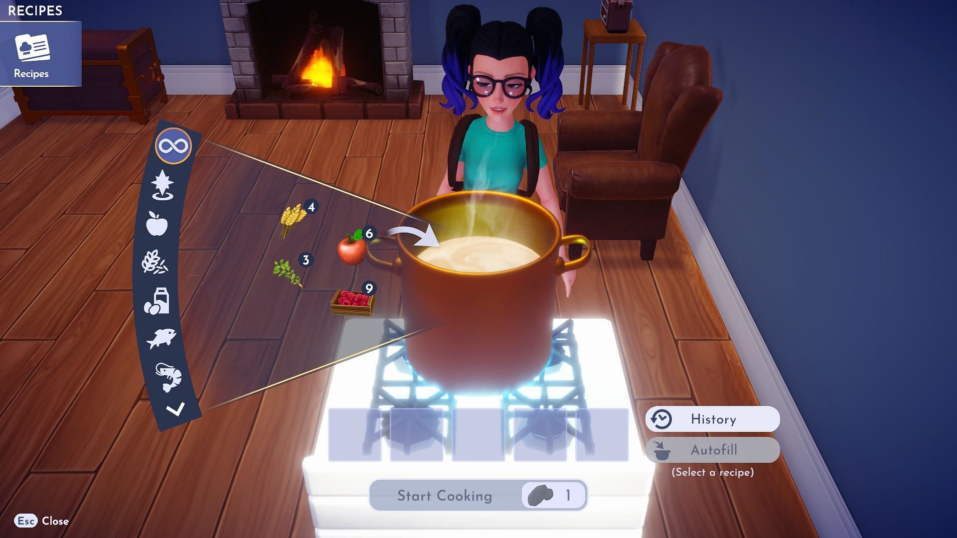 You can cook meals at any Cooking Station (Image via Gameloft)