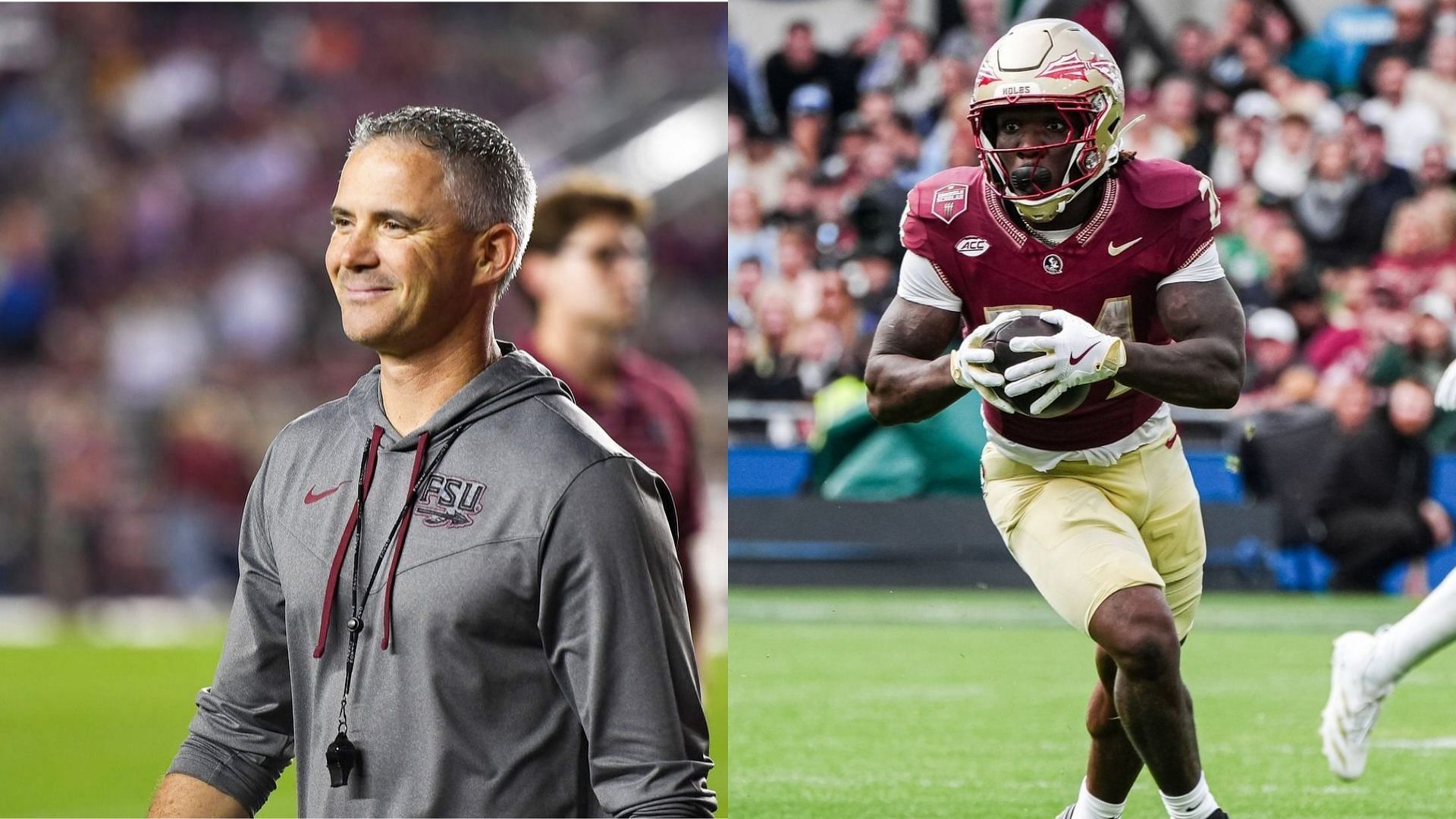 Picture Sources: coachnorvell, fsufootball (Instagram)