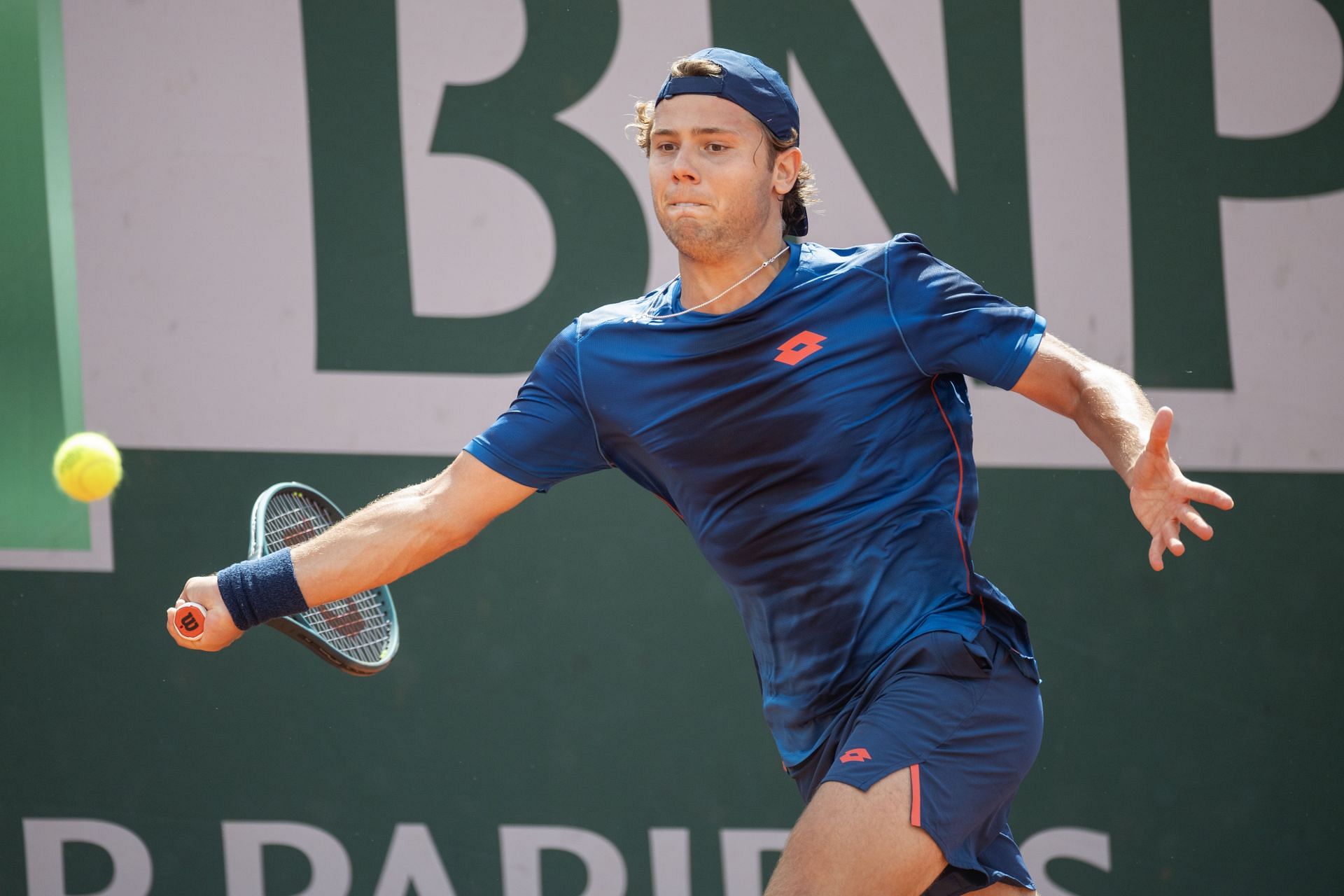 Aleksandar Kovacevic at the French Open 2024. (Photo: Getty)