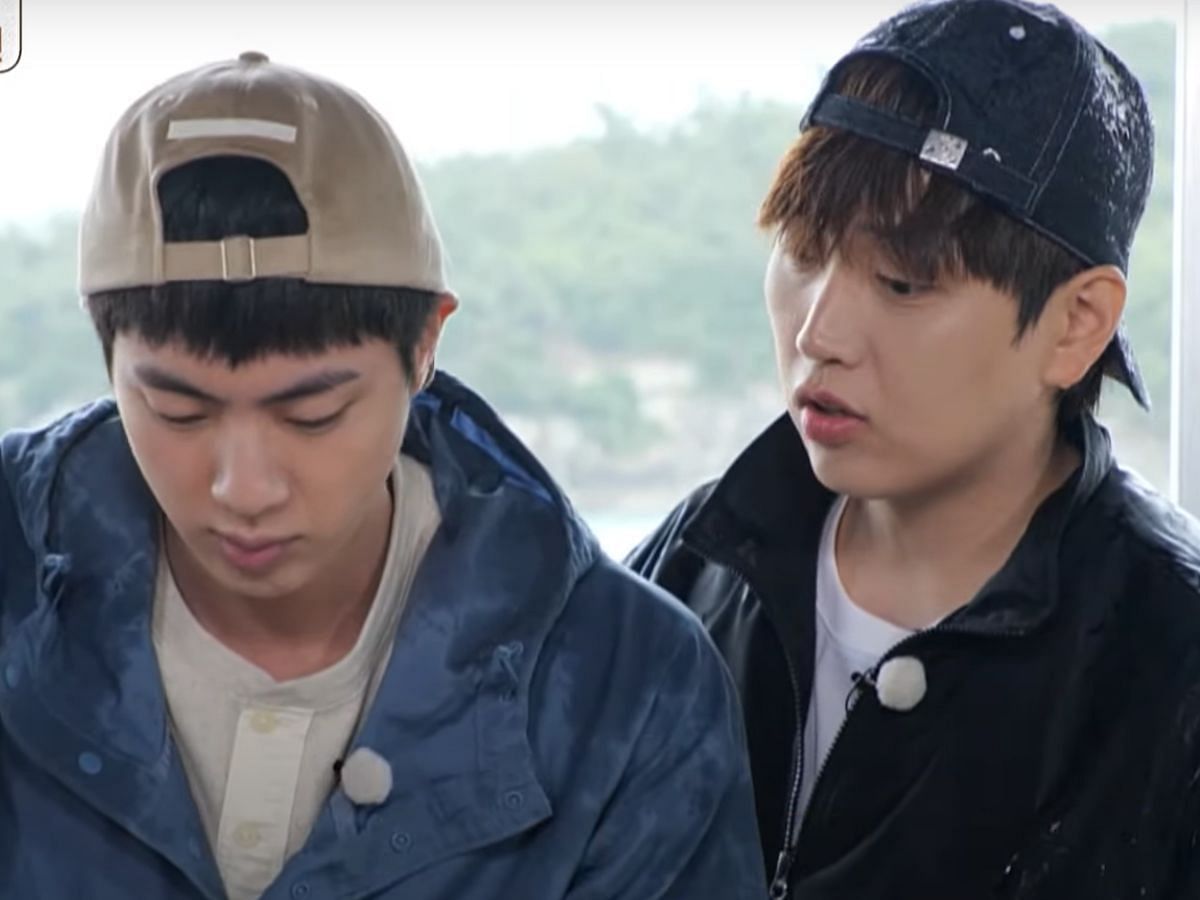 BTS&rsquo; Jin&rsquo;s bickering moments with Sandeul on &lsquo;Half-Star Hotel In Lost Island&rsquo; goes&nbsp;viral&nbsp;online