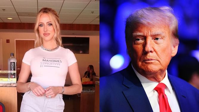 Brittany Mahomes hits back at criticism for liking Donald Trump's Instagram post