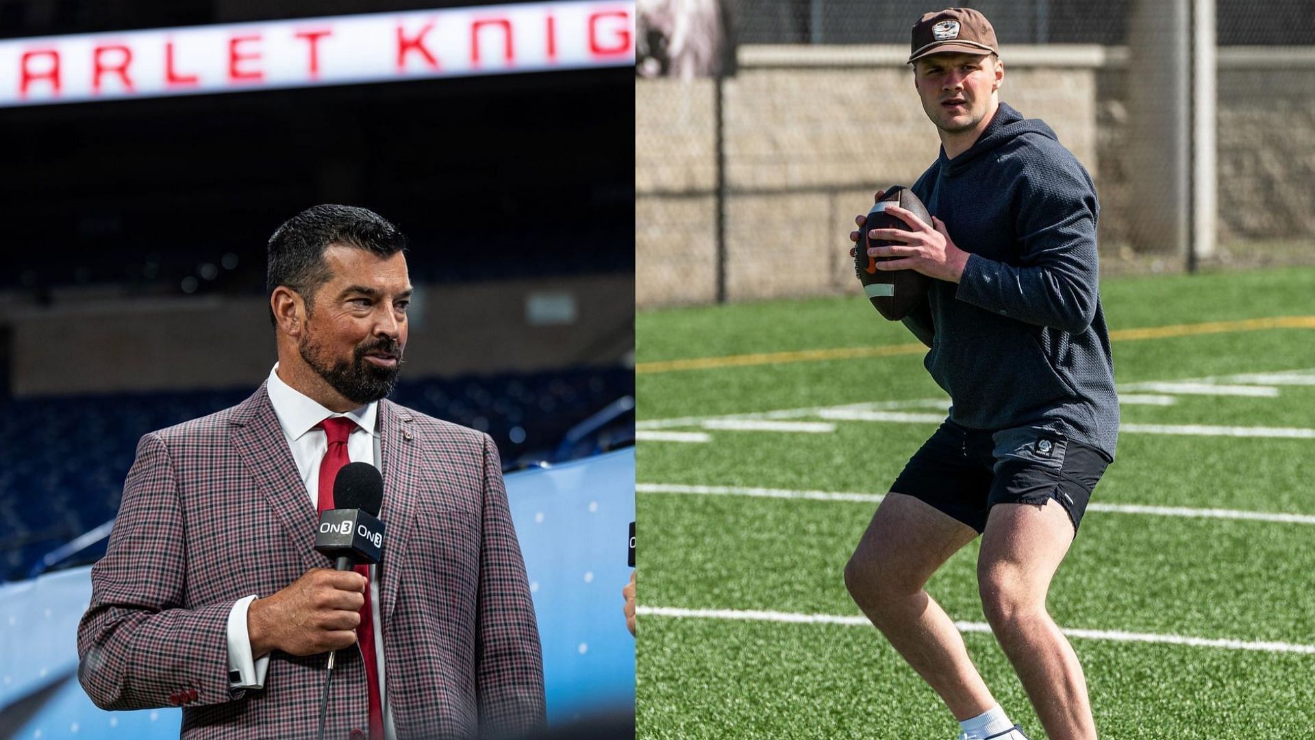 Coach Ryan Day &amp; QB Kyle McCord (Ohio State &amp; McCord