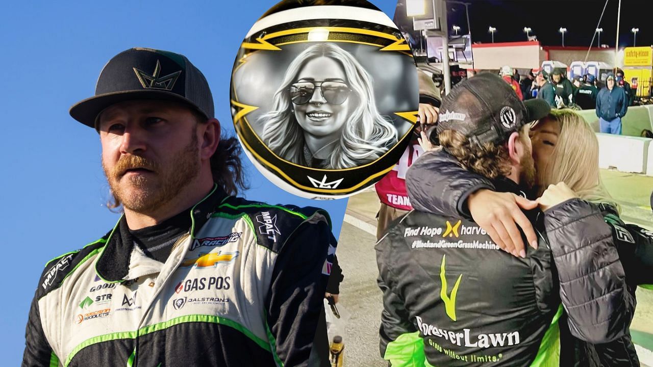 Dale Earnhardt Jr.&rsquo;s nephew Jeffrey Earnhardt and late wife Lizzy Musi (image source- (L): Imagn; (C, R): @instagram