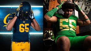 Top 3 landing spots for 2026 class OT Kodi Greene ft. Dan Lanning's Oregon