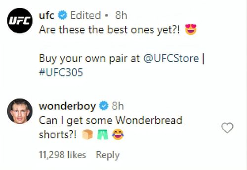 Screenshot of 'Wonderboy's comment