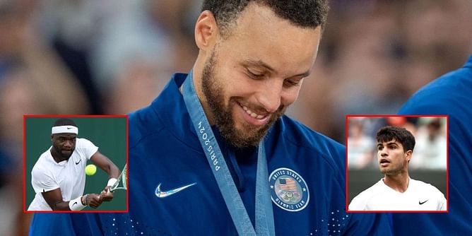 "Greatest shooter of all time"- Carlos Alcaraz, Naomi Osaka & Frances Tiafoe in awe of Steph Curry as USA take Paris Olympics men's basketball gold