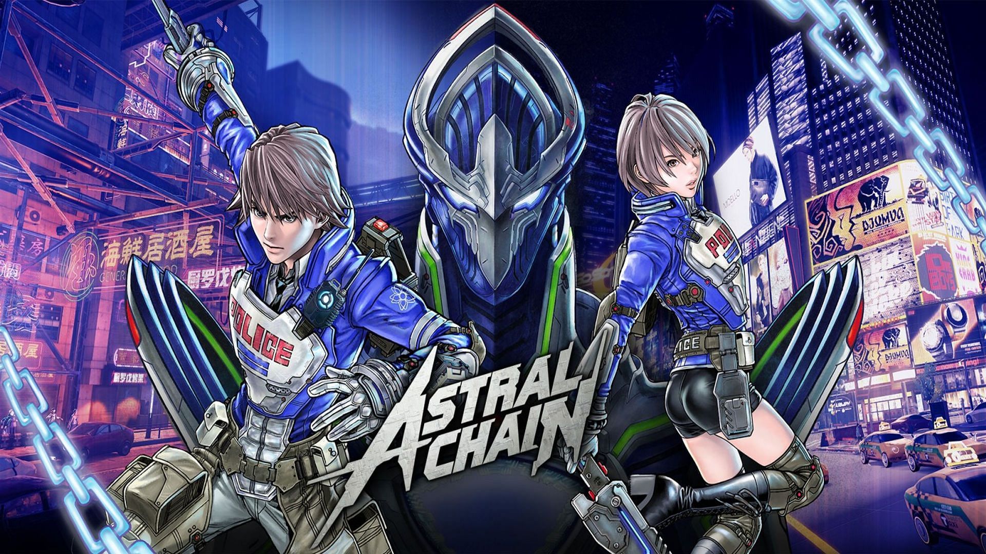 Astral Chain features an innovative combat system (Image via Nintendo)