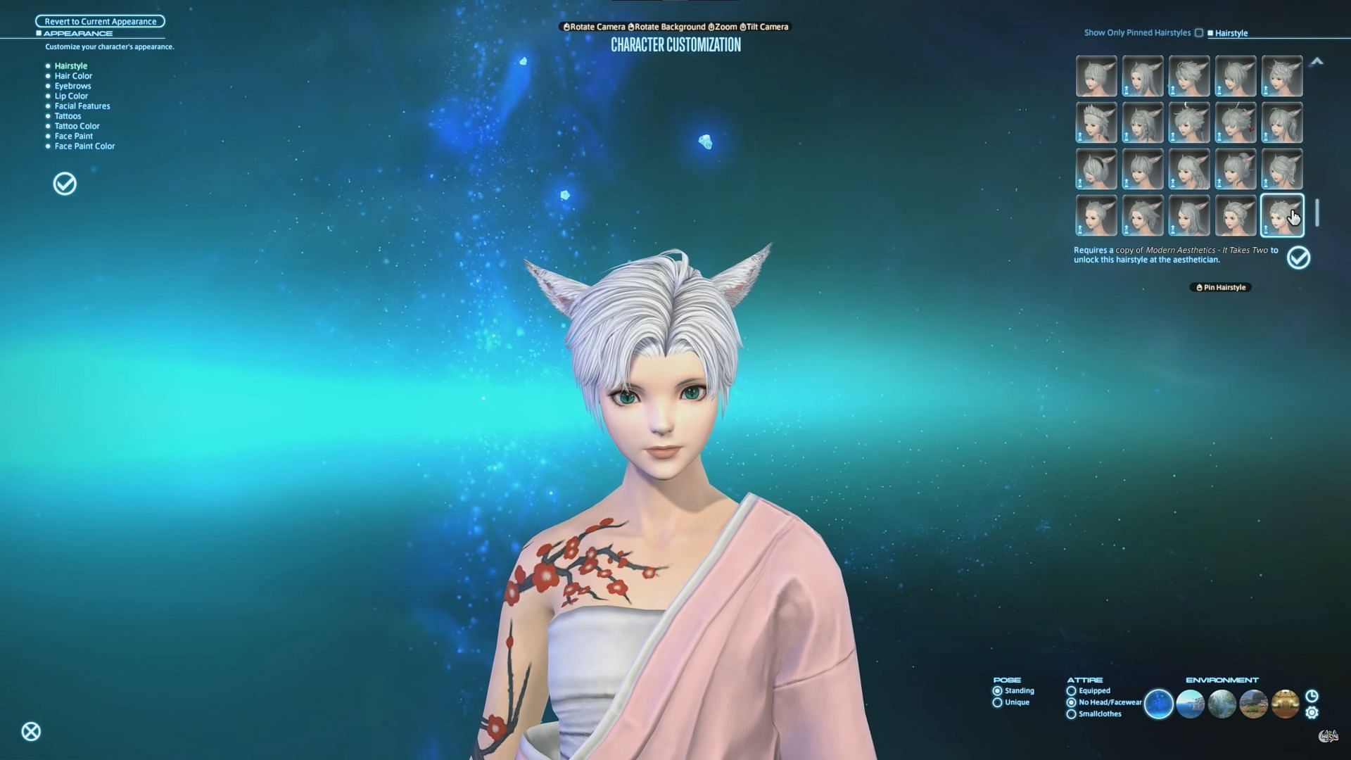 A new set of hairstyles can be unlocked in FFXIV (Image via Square Enix || Meoni)