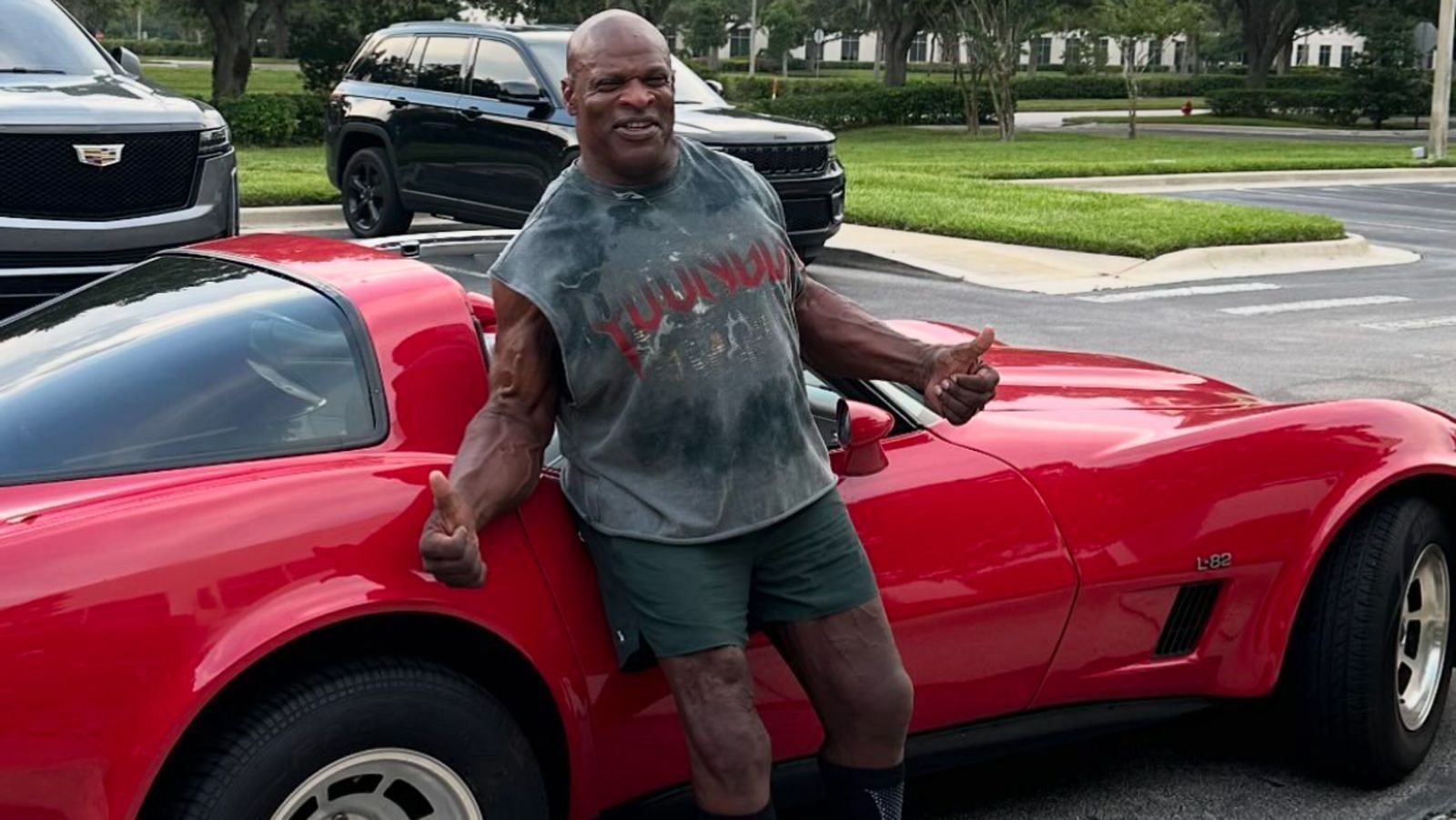 Ronnie Coleman enjoying his retirement days