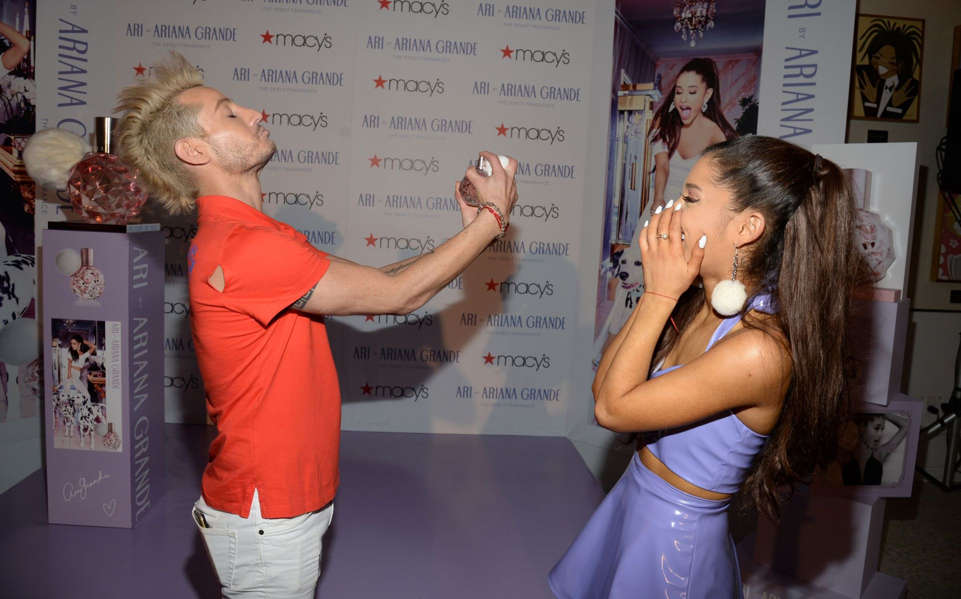 Ariana Grande Unveils Her Debut Fragrance &quot;ARI by ARIANA GRANDE&quot; - Source: Getty