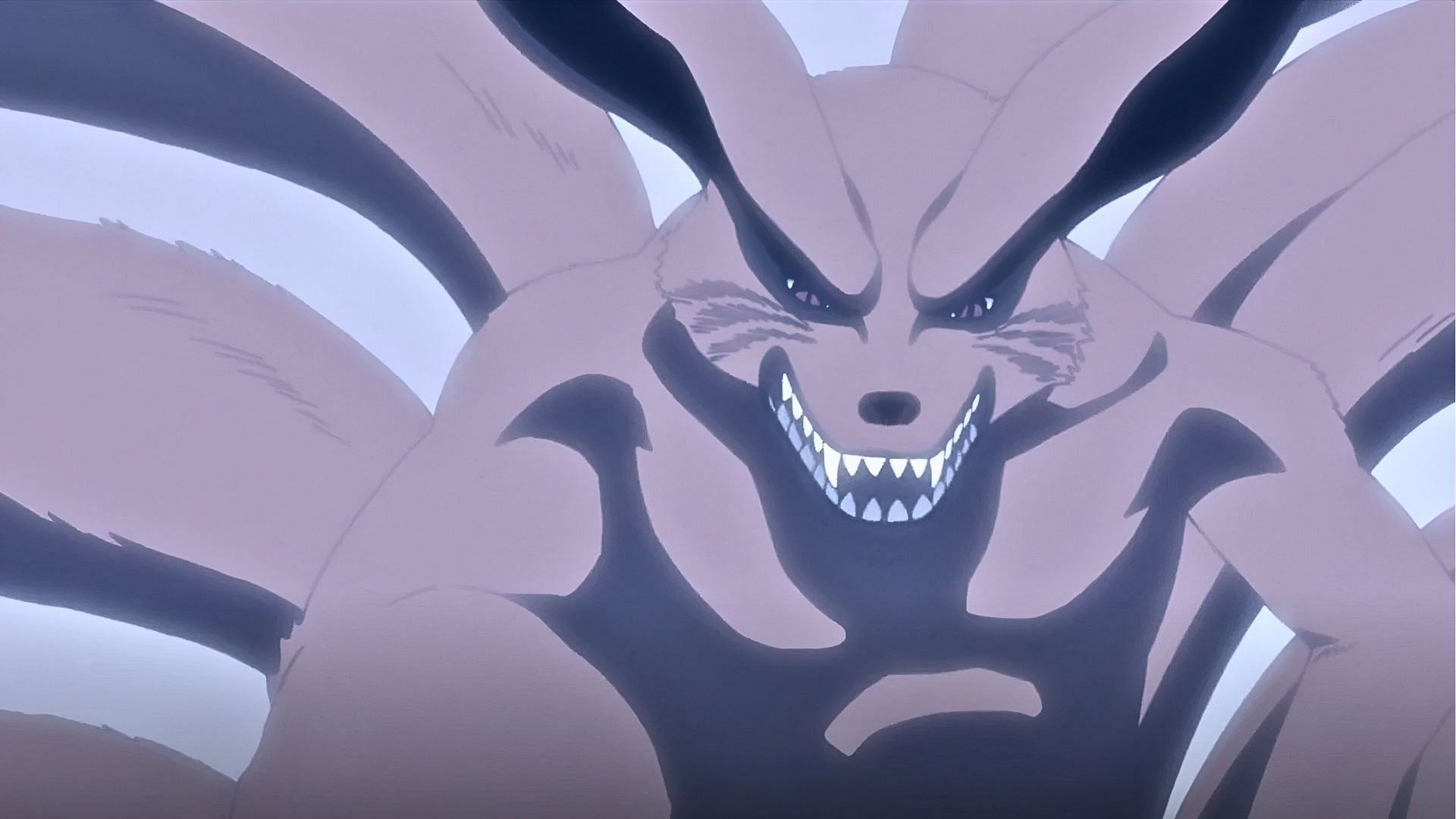 Kurama&#039;s last moments as seen in the anime (Image via Studio Pierrot)