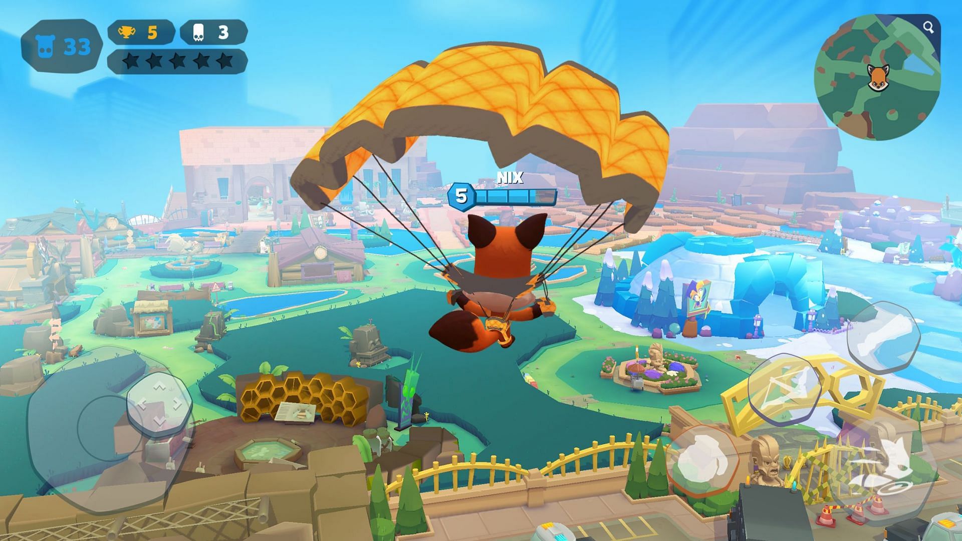 Play as your favorite animals in this zoo-based battle royale (Image via Wildlife Studios)