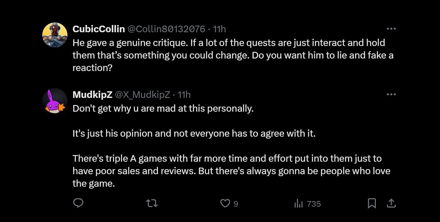 More comments from the community (Image via X || @volviix)