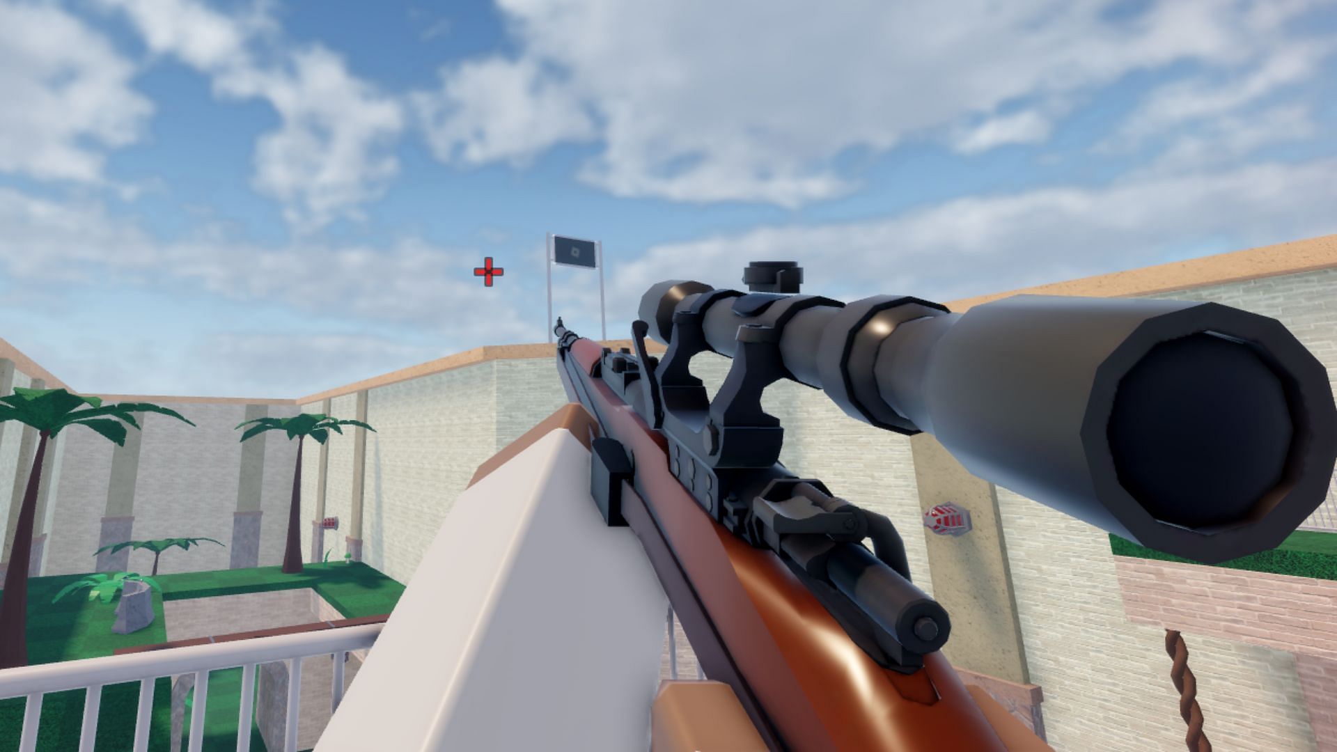 No Scope Arcade gemeplay still (Image via Roblox)