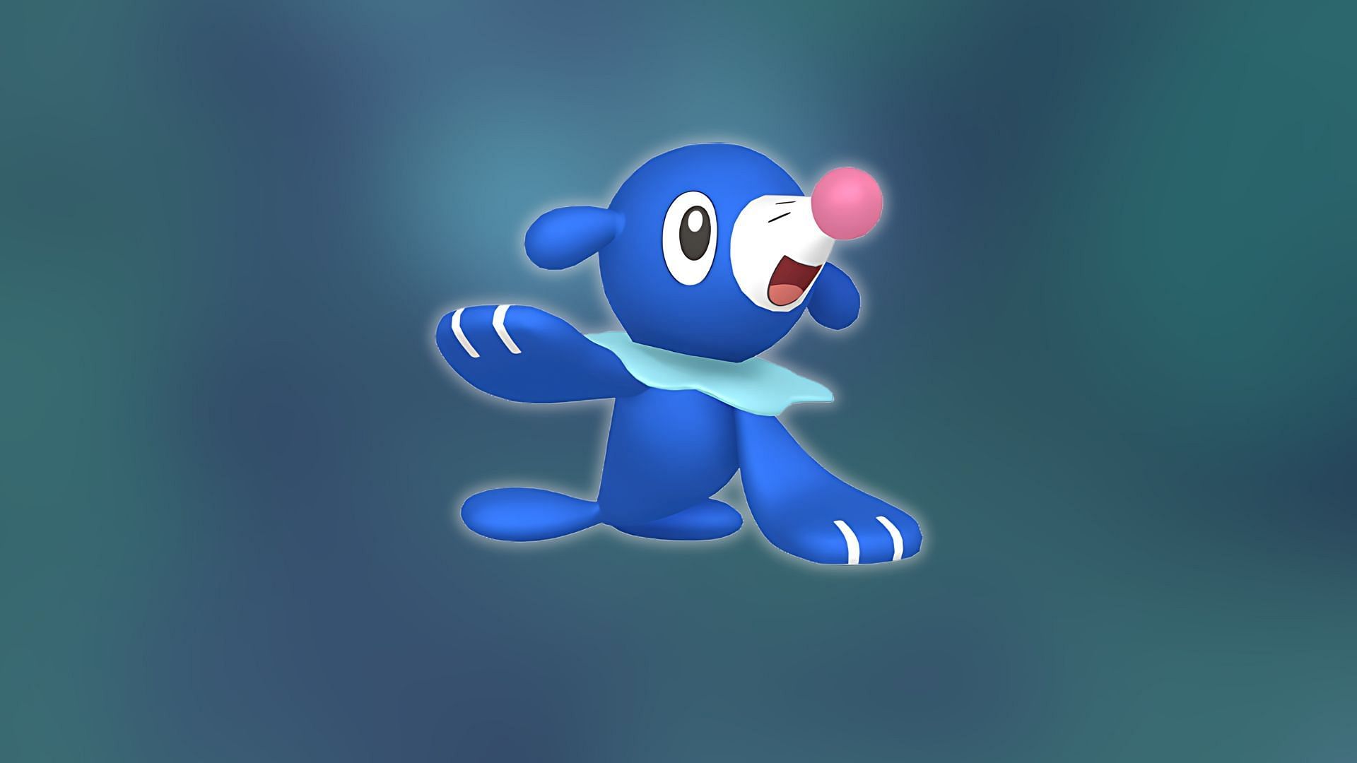 Popplio, as seen in the game (Image via TPC)