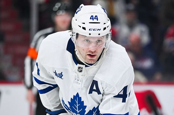 Longest-tenured Maple Leaf Morgan Rielly opens up about John Tavares' captaincy strip
