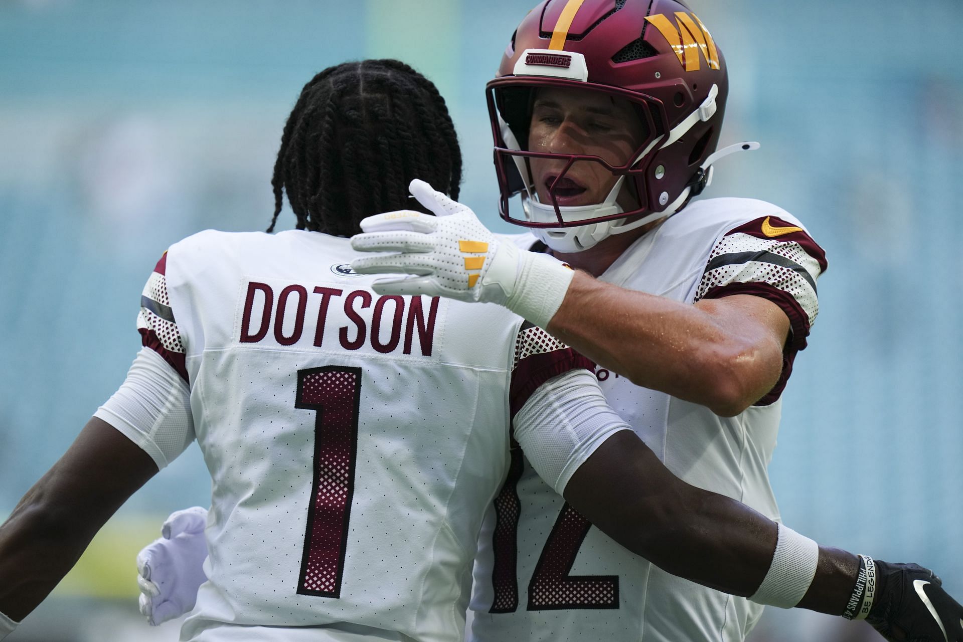 Washington Commanders vs. Miami Dolphins (source: Getty)