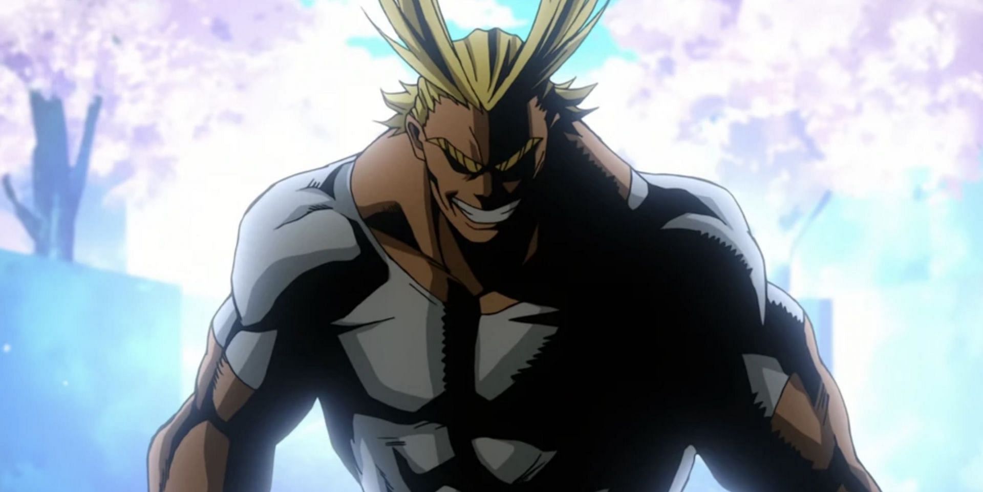 All Might as seen in anime (Image via Studio Bones)