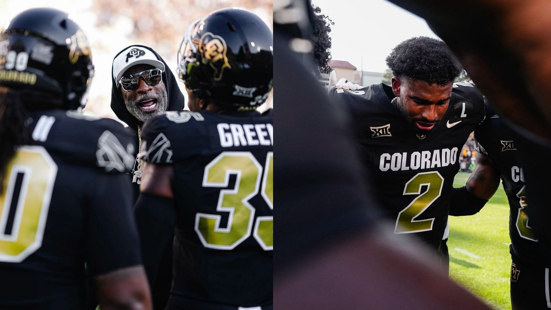 Colorado coach Deion Sanders and his team (Colorado