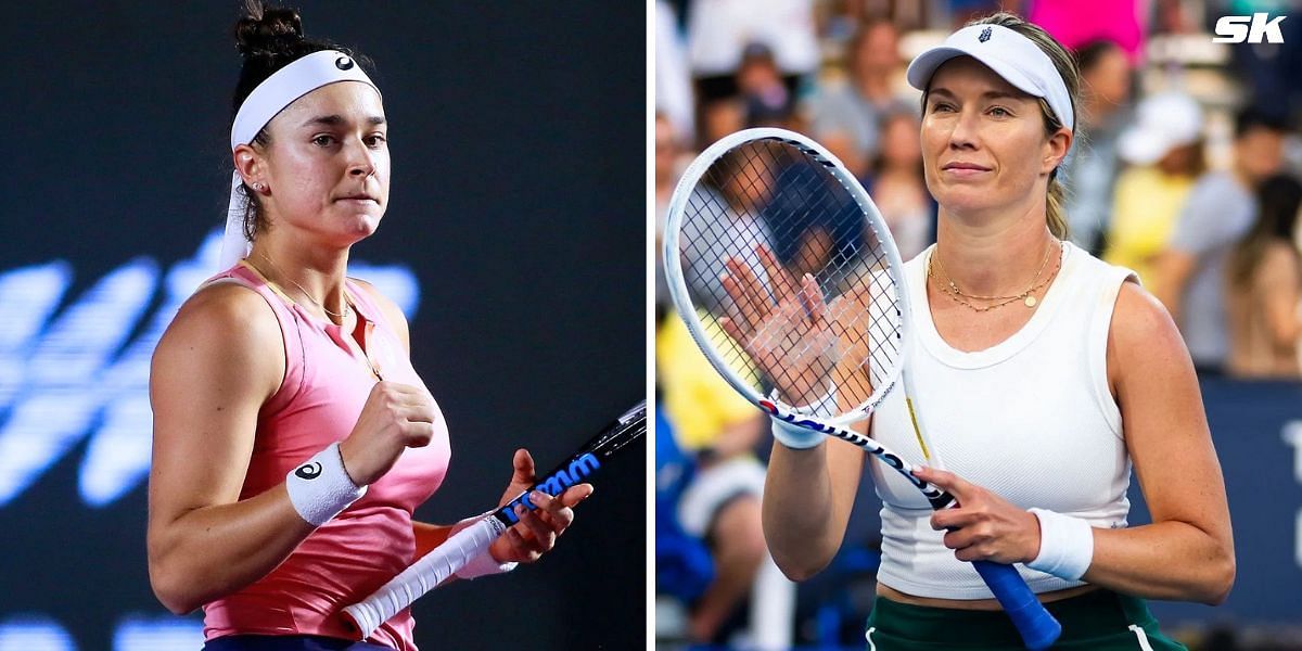 Caroline Dolehide (L) and Danielle Collins (Images: Getty)