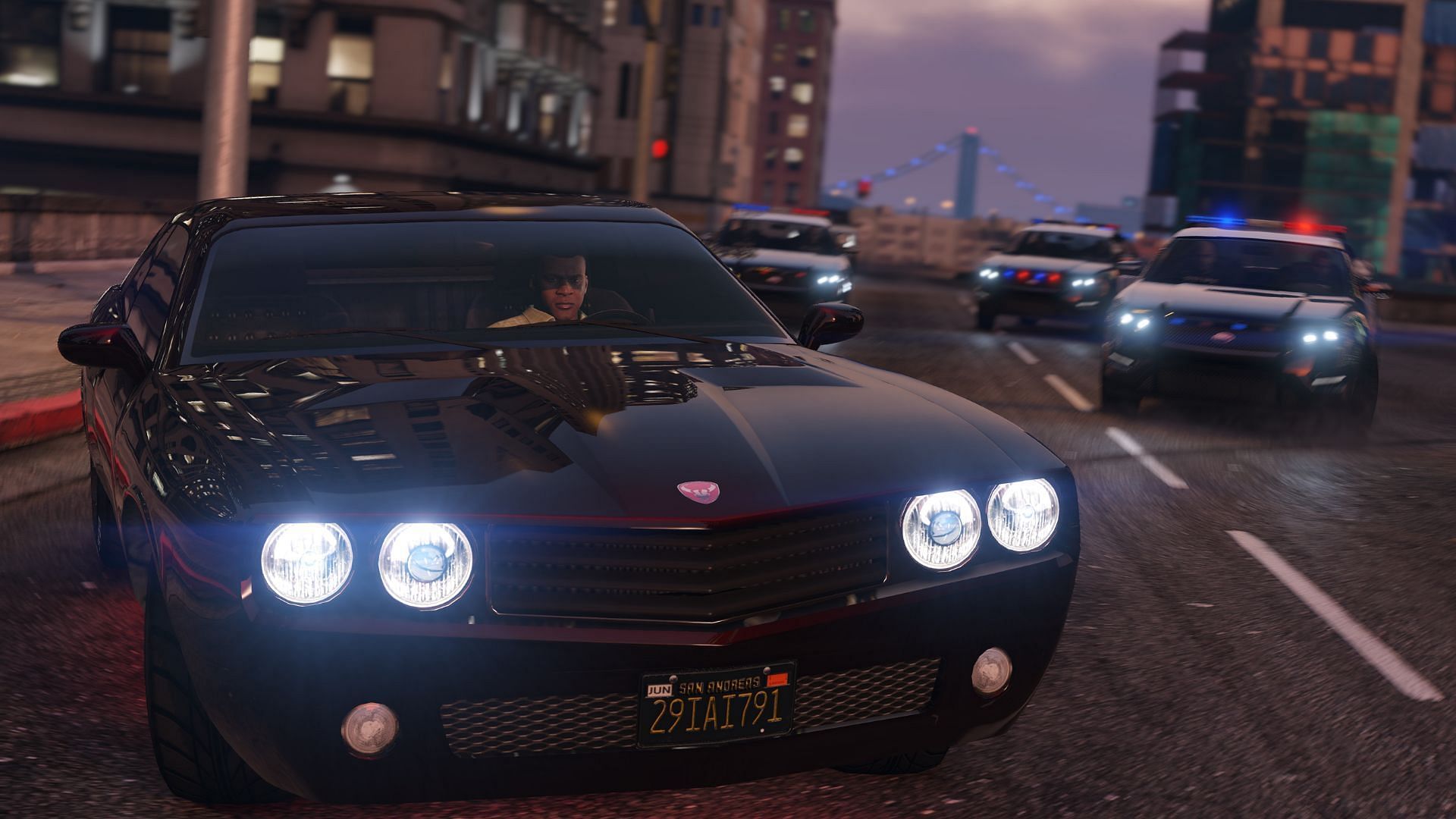 The car sound design is a very crucial element of the game (Image via Rockstar Games)