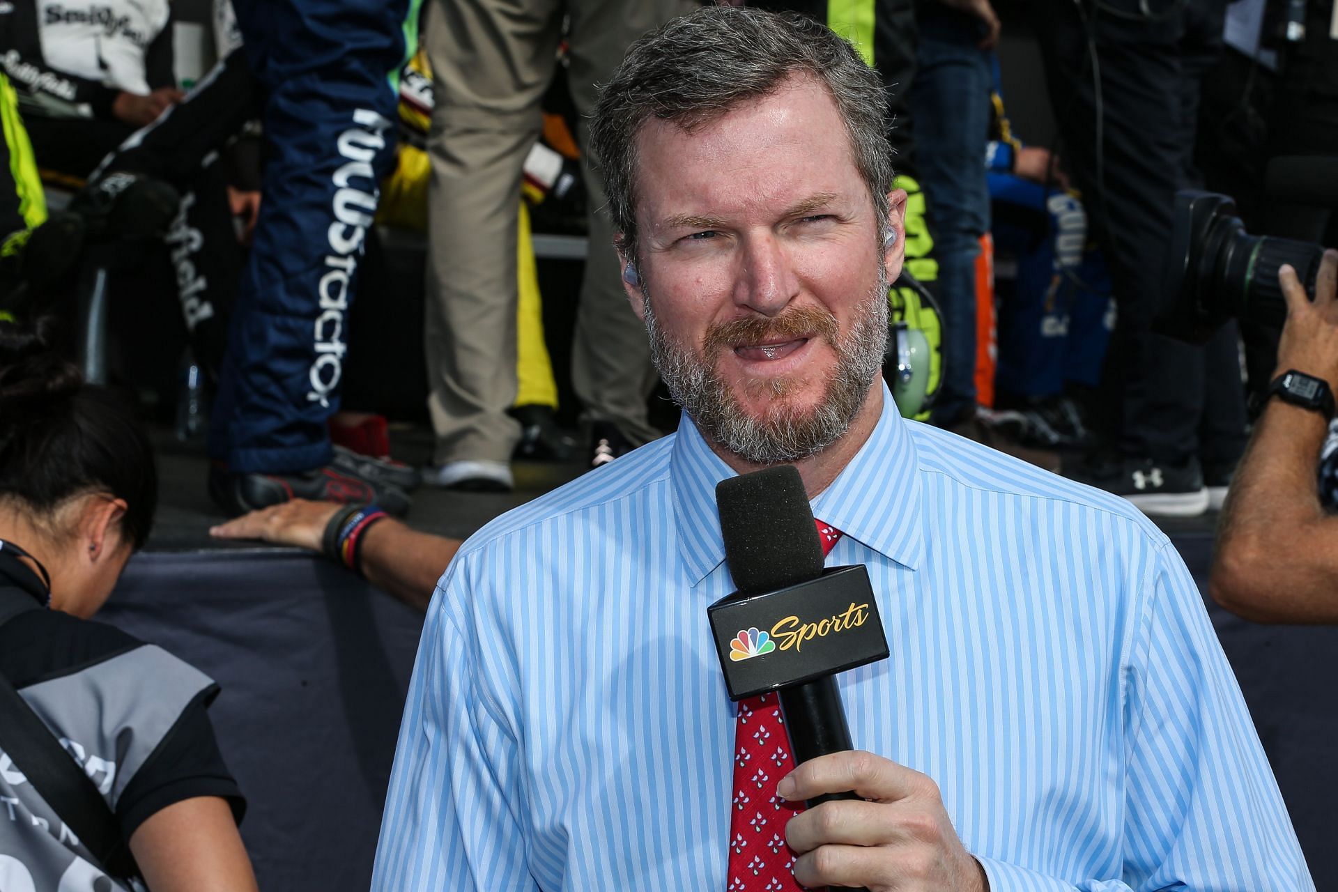 Dale Earnhardt Jr. gave his opinion on Parker Retzlaff&#039;s last-lap push at Daytona last Sunday (Source: Getty)