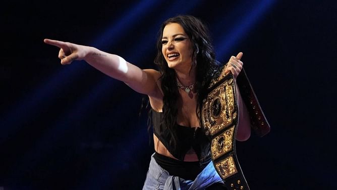 Saraya finally reacts after controversial performance on AEW Dynamite