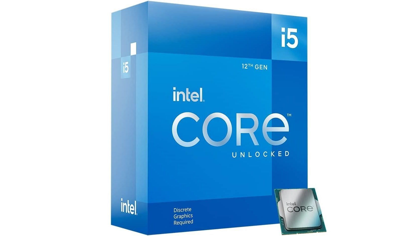 Intel Core i5-12600KF (Image via Amazon, Intel)