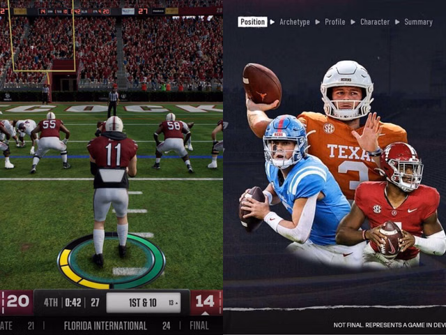 Best QB mental abilities in EA Sports College Football 25 ft 