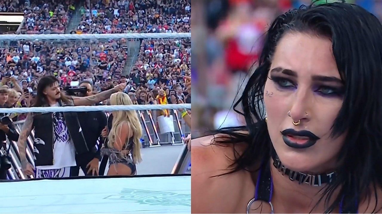 WWE SummerSlam, Rhea Ripley, Dominik Mysterio, Liv Morgan, 