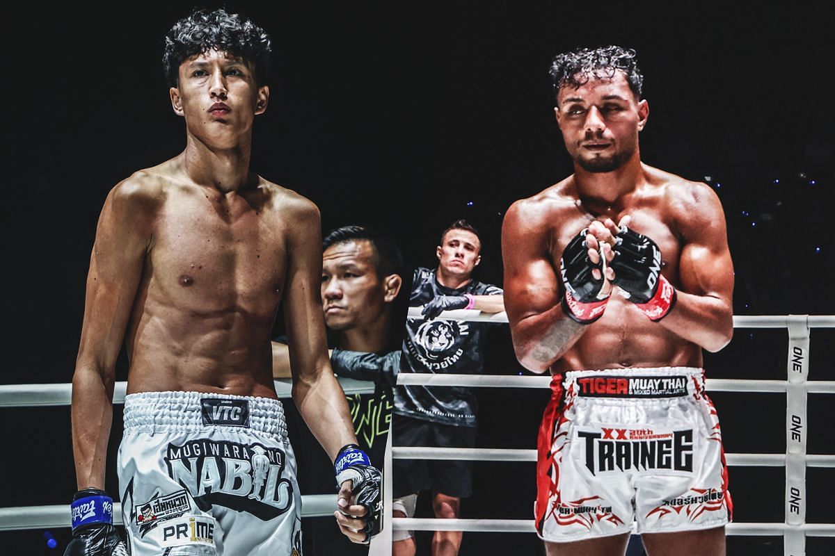 Nabil Anane (L) and Felipe Lobo (R) | Image by ONE Championship