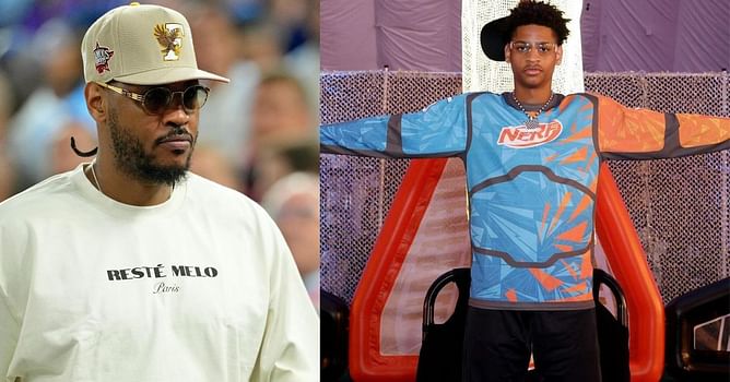 "Y'all playing like suckers": Carmelo Anthony once lost his cool over son Kiyan Anthony's team for subpar performance at grand stage