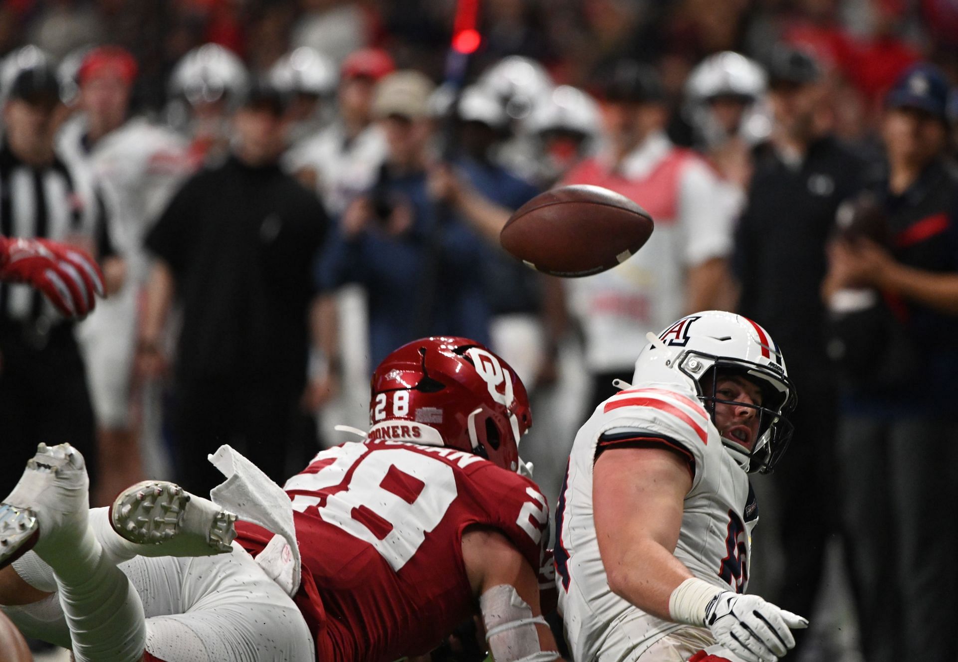 COLLEGE FOOTBALL: DEC 28 Valero Alamo Bowl - Arizona vs Oklahoma - Source: Getty