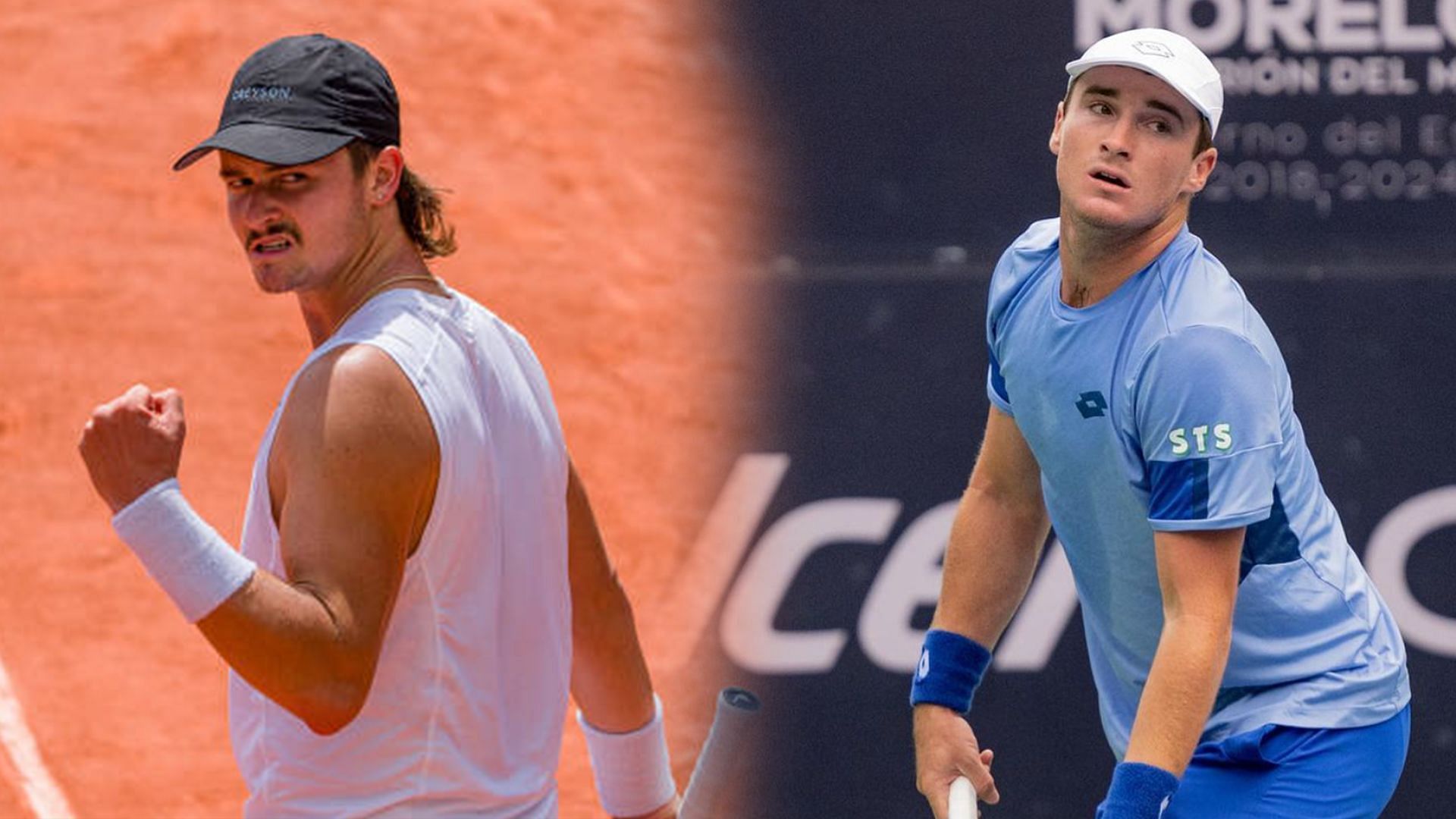 J.J. Wolf (L) vs Oliver Crawford (R) preview, (Source: (L) Getty Images (R) https://www.instagram.com/p/CrZEbvcgeC-/?img_index=1)