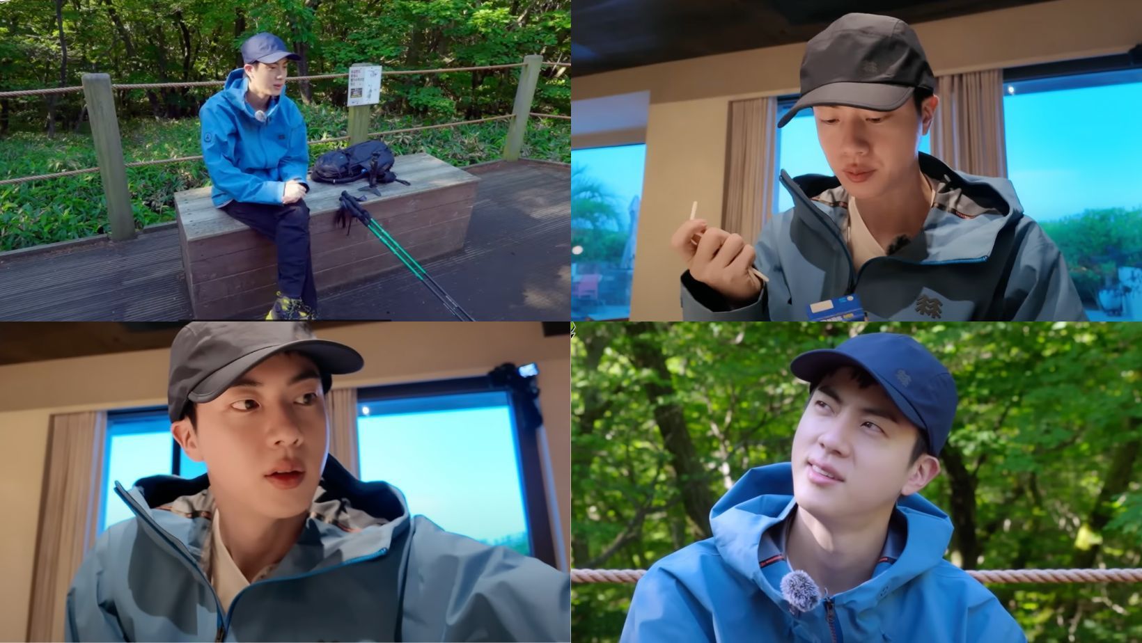 RUN JIN episode 1 highlights. (Images via YouTube/BANGTANTV)