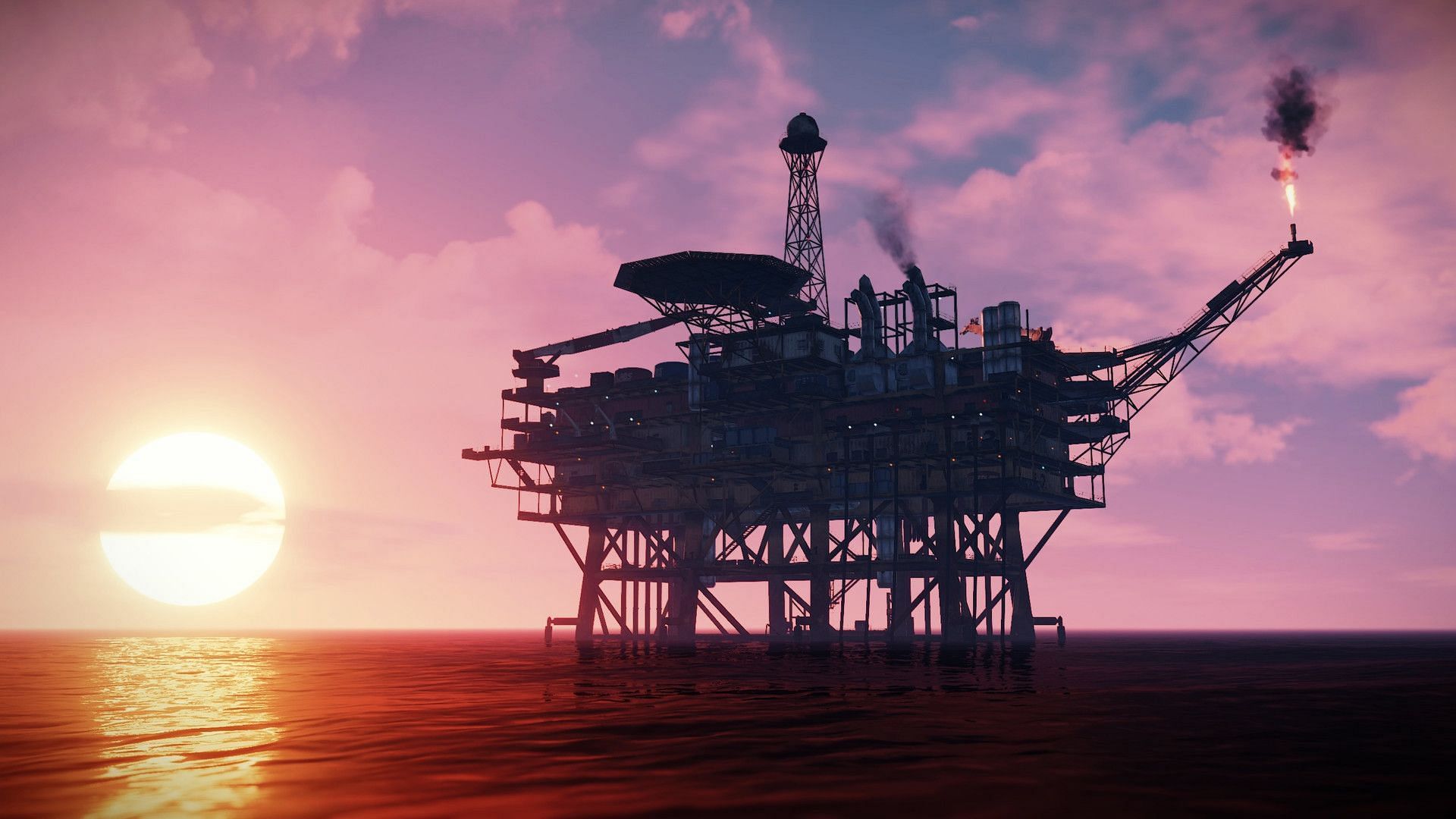 Large Oil Rig (Image via Facepunch Studios)