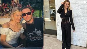 Photo: Alex Bregman's wife Reagan turns heads in $875 chic leather racer jacket & short skirt