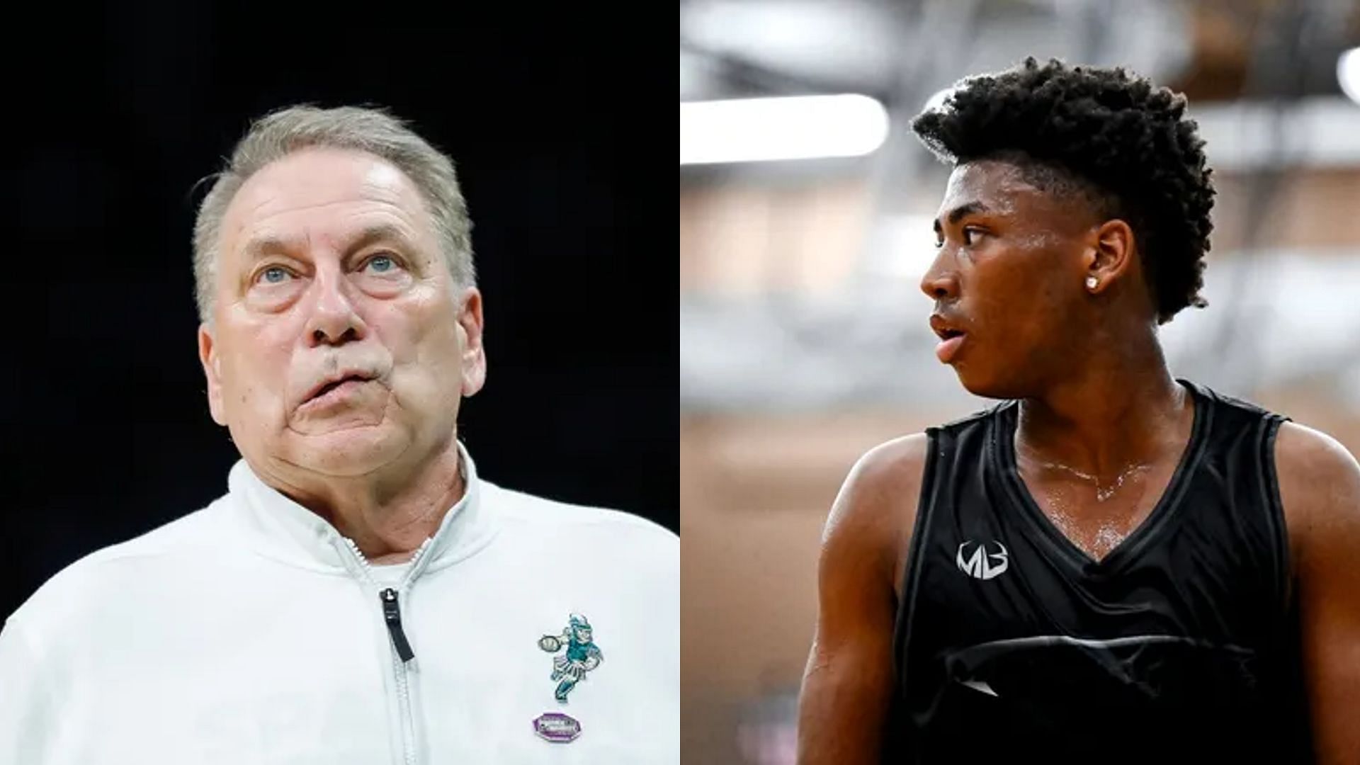 Michigan State basketball coach Tom Izzo gives an update on star point guard Jeremy Fears