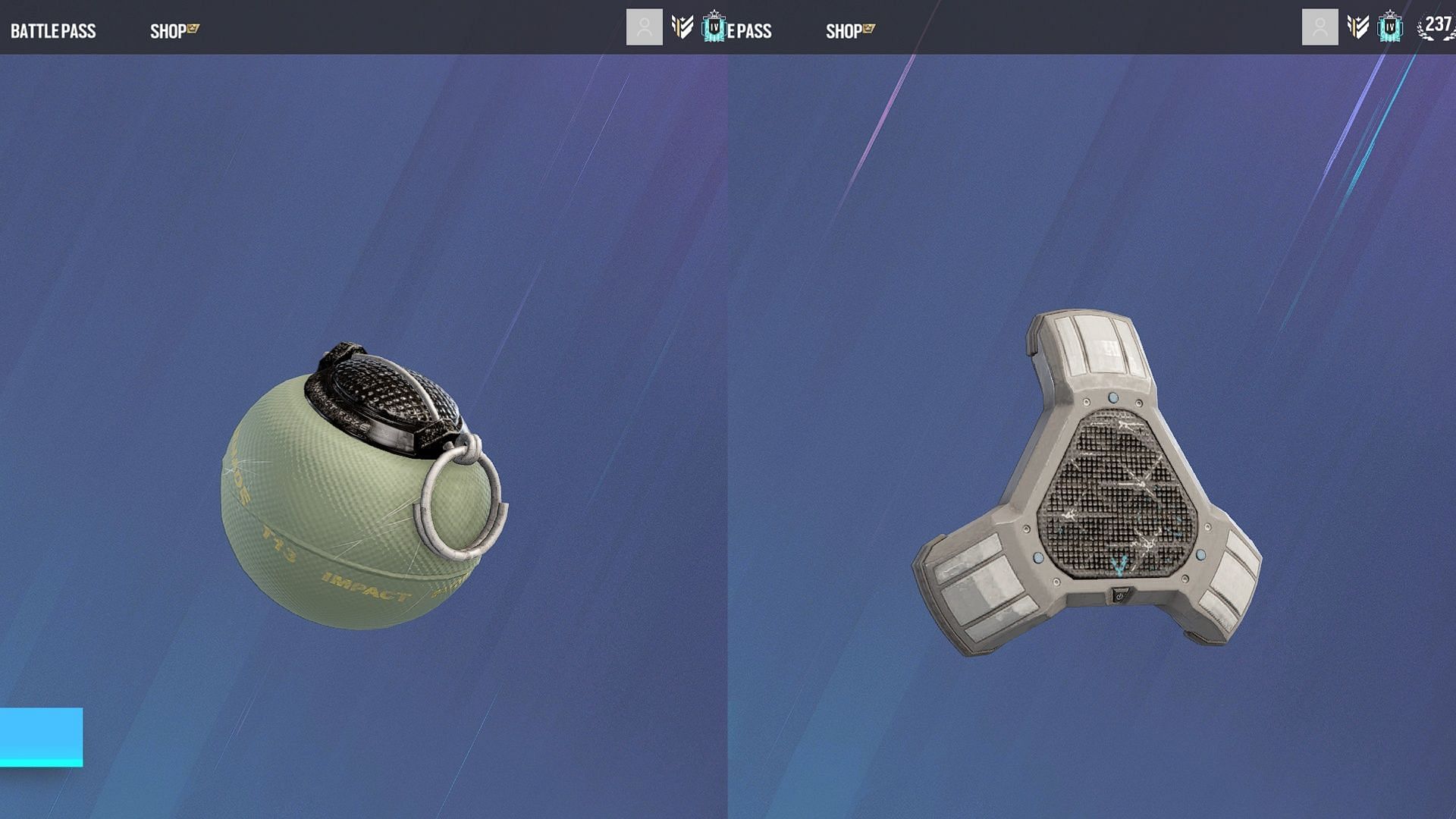 Secondary gadgets available to the Twin Shells of Skopos (Image via Ubisoft)